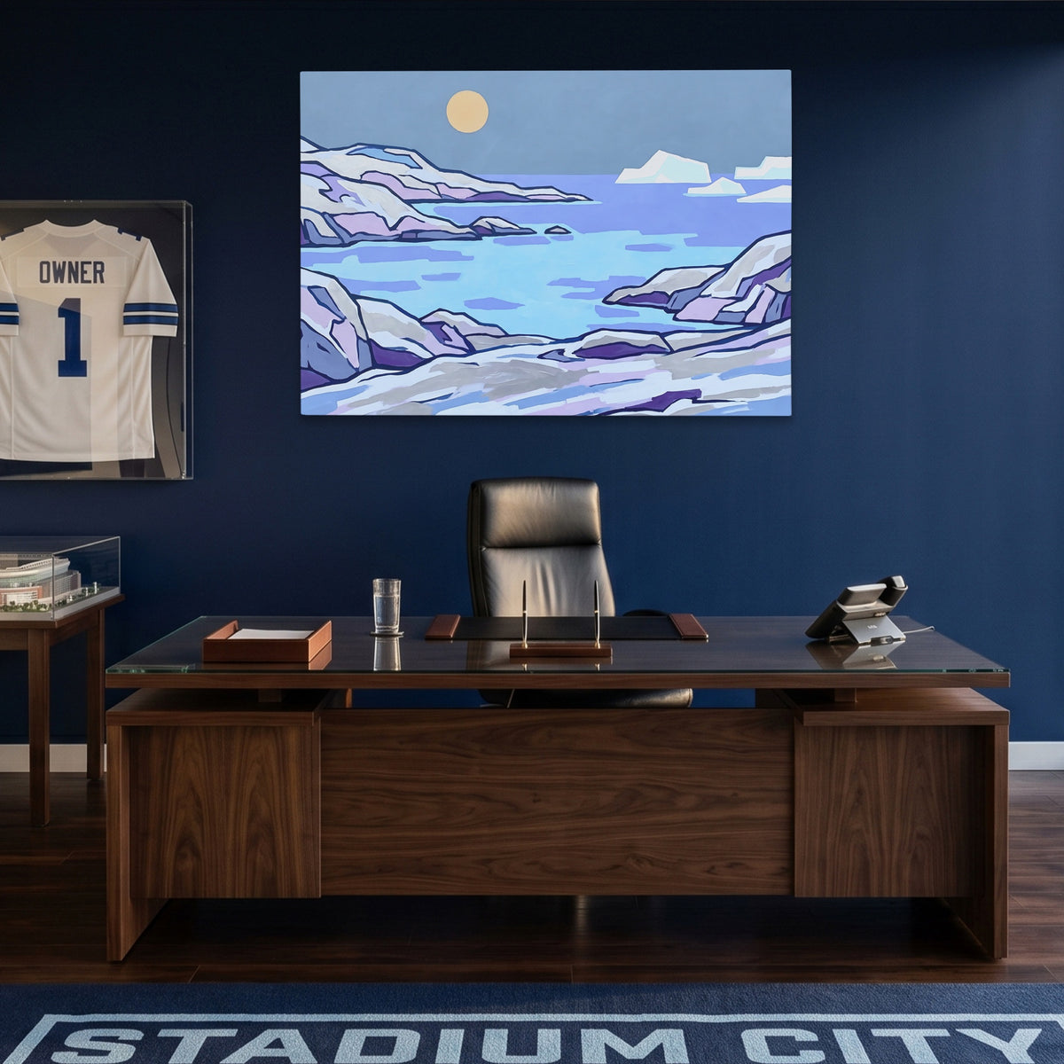 Arctic Iceberg Dusk — Arctic Iceberg Dusk Stadium Owner Land 188