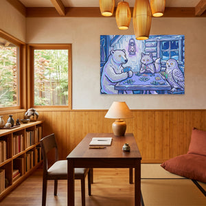 Arctic Poker Night — Arctic Poker Night Wood Minimalist Room Land 243