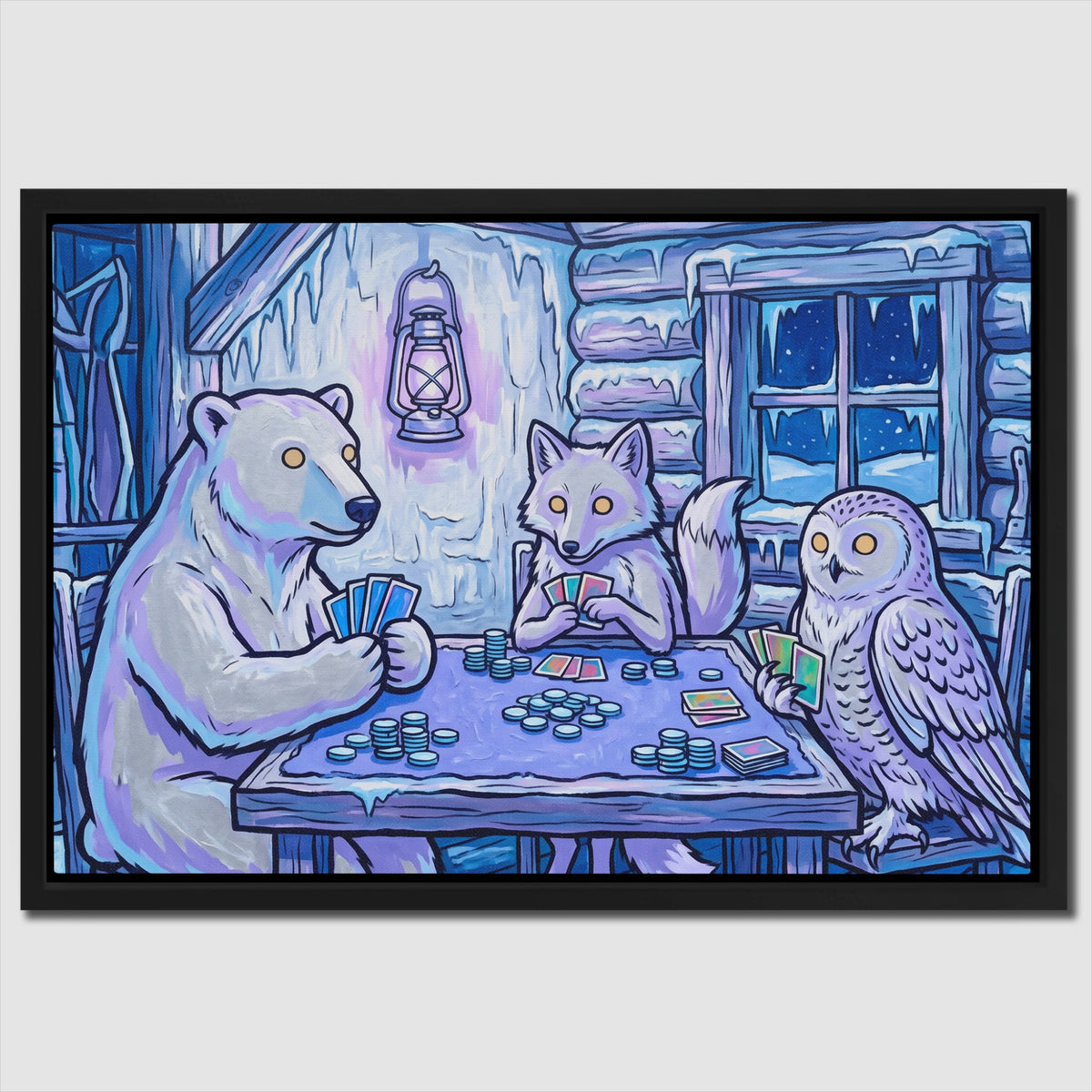 Arctic Poker Night — Arctic Poker Night Close Up Landscape 27