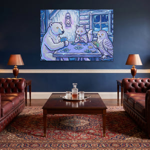 Arctic Poker Night — Arctic Poker Night Lounge Wall Land 153