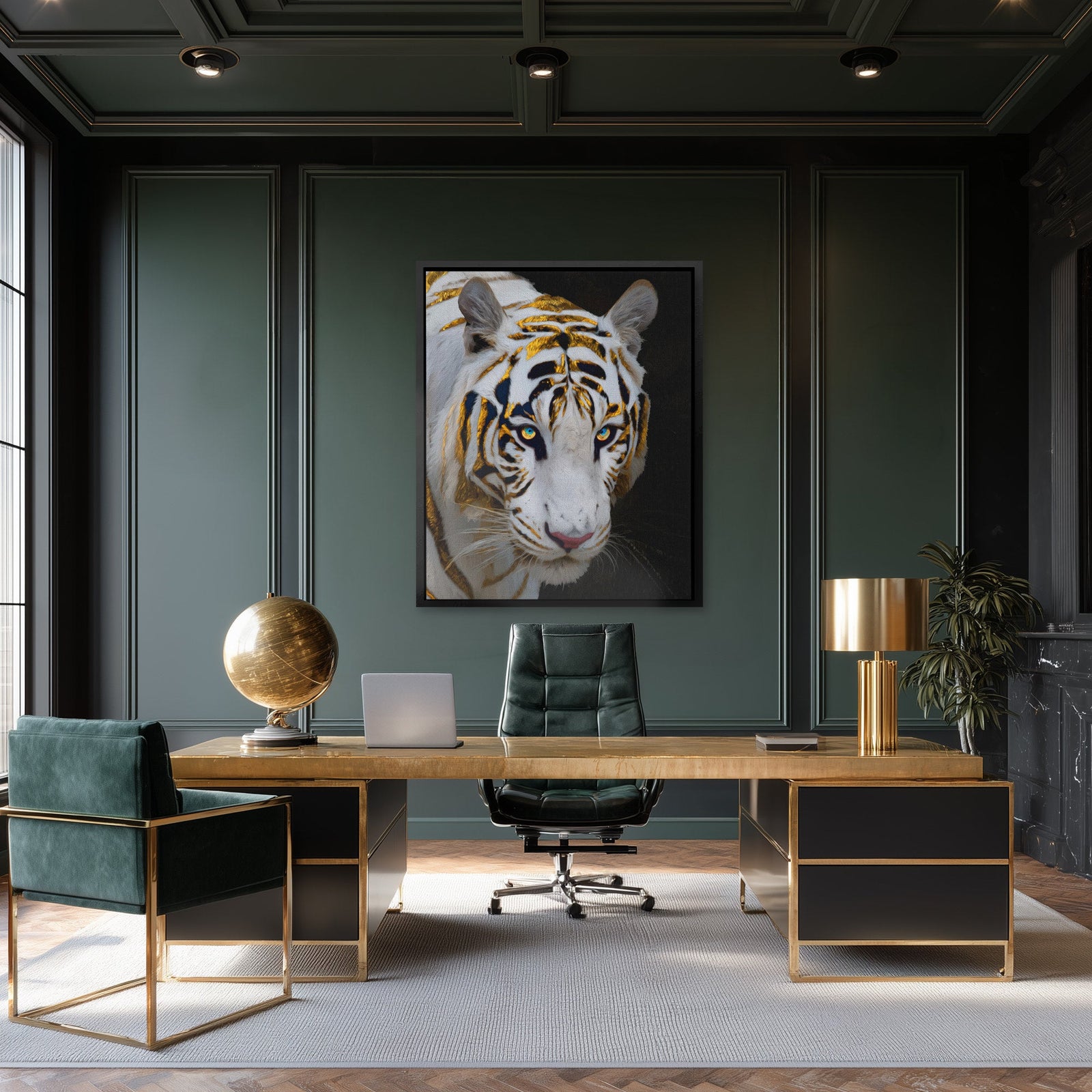 Arctic Thunder Portrait - Luxury Wall Art