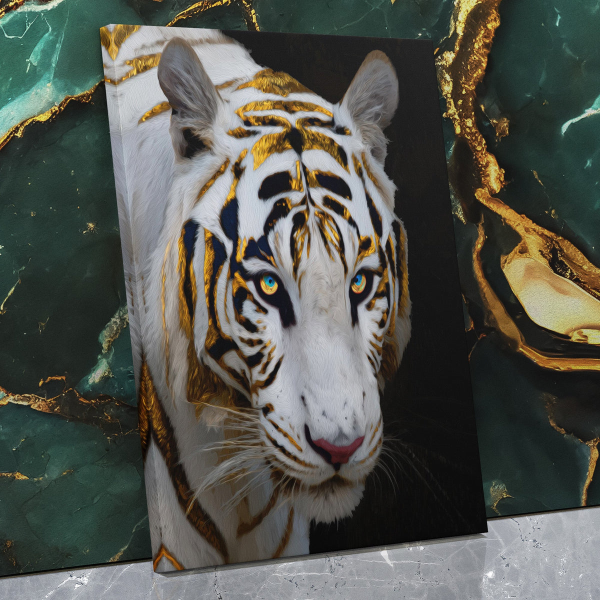 Arctic Thunder Portrait - Luxury Wall Art