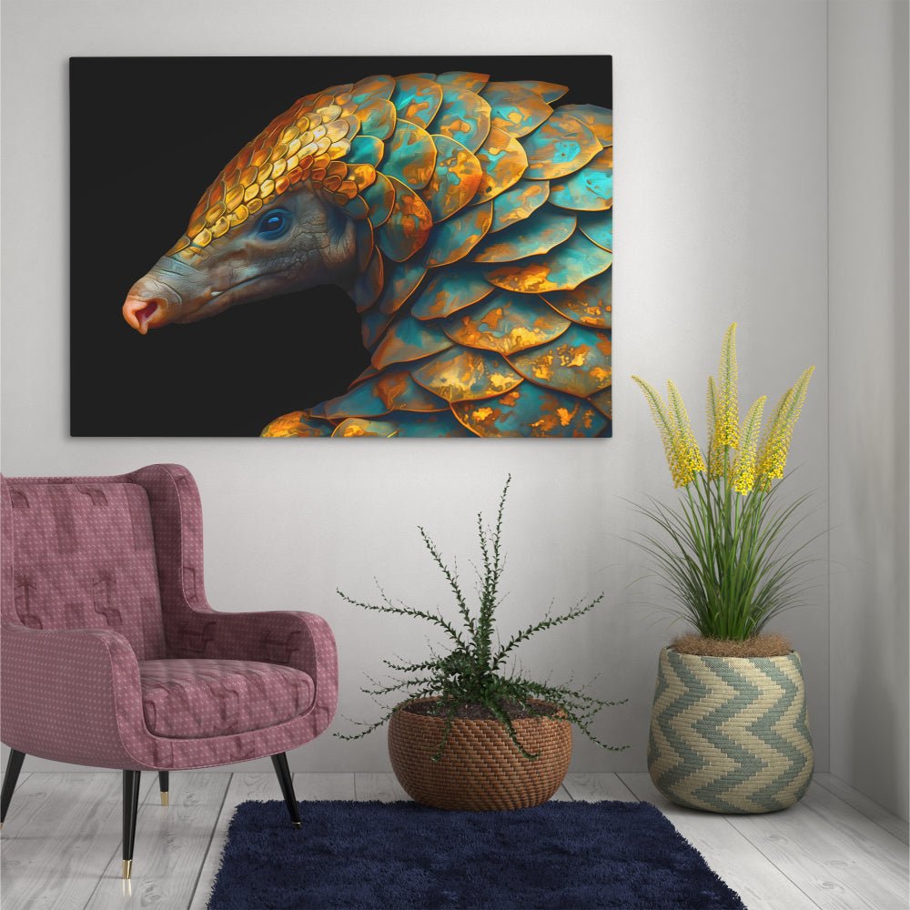 Armored Armadillo - Luxury Wall Art