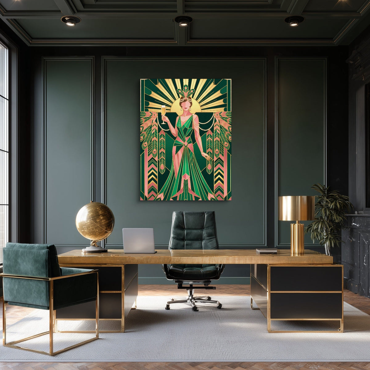 Art Deco Celebration - Luxury Wall Art