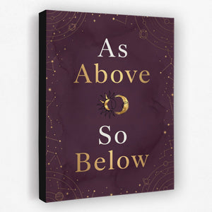 As Above Celestial - Luxury Wall Art