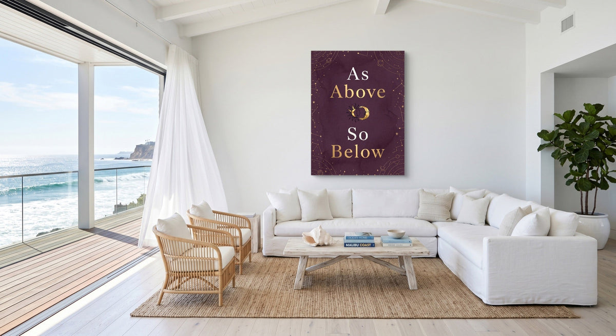As Above Celestial - Luxury Wall Art