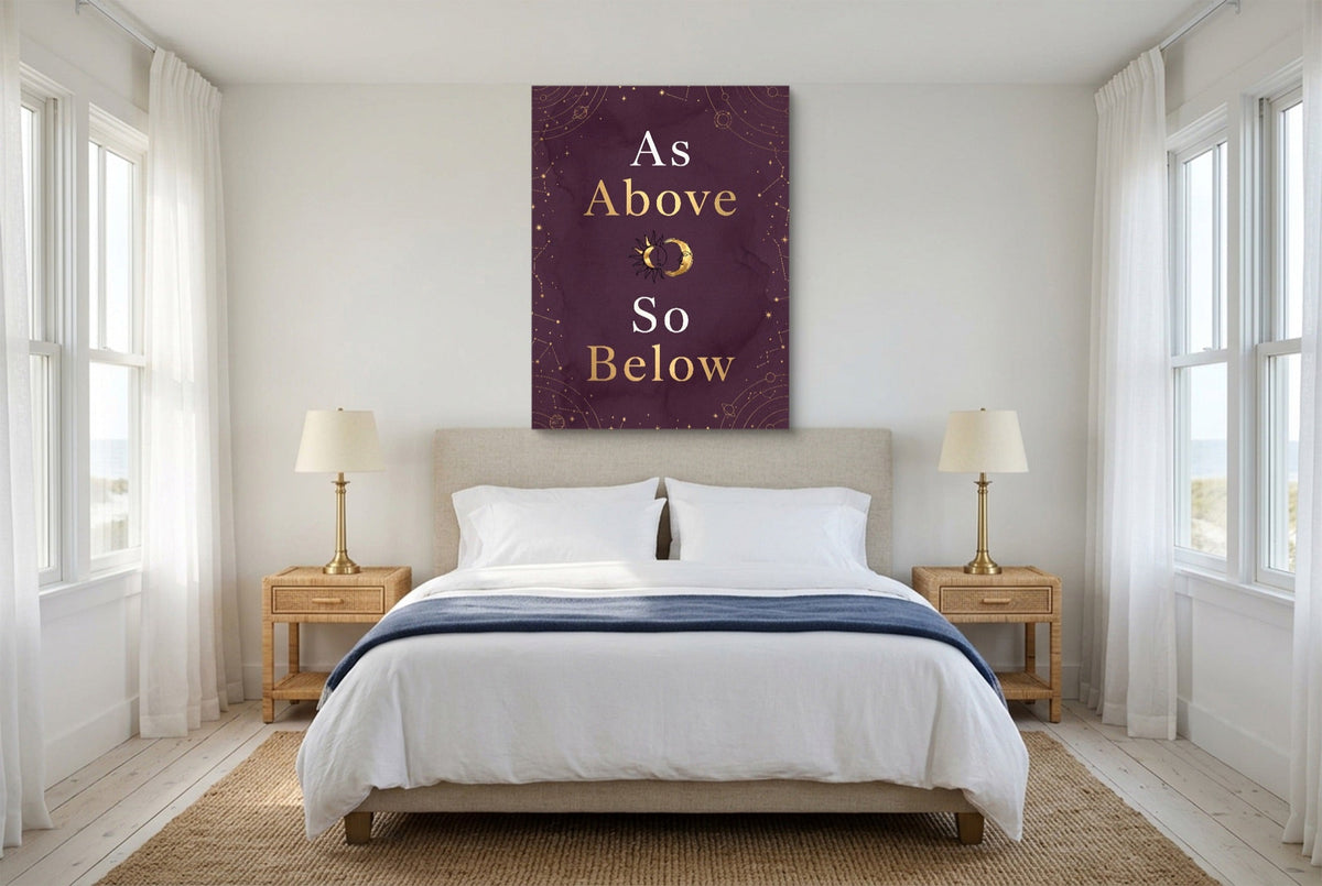 As Above Celestial - Luxury Wall Art