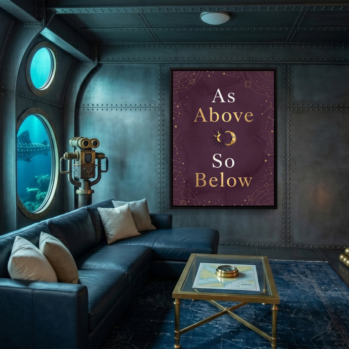 As Above Celestial - Luxury Wall Art