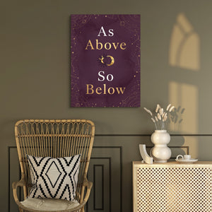 As Above Celestial — as above celestial sq chair wall v2 1port flush print