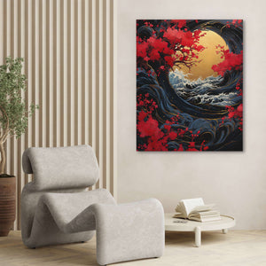 Asian Waves - Luxury Wall Art