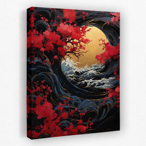 Asian Waves - Luxury Wall Art