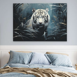 Asian White Tiger - Luxury Wall Art