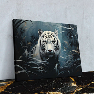 Asian White Tiger - Luxury Wall Art