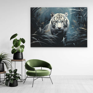 Asian White Tiger - Luxury Wall Art