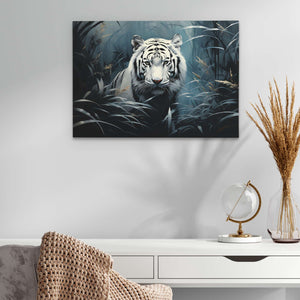 Asian White Tiger - Luxury Wall Art