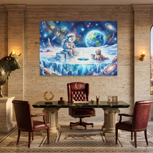Astronaut Cosmic Fishing — Astronaut Cosmic Fishing Italian Bullish Land 101