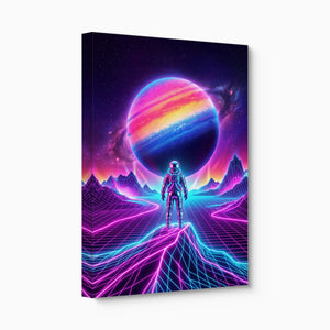 Astronaut Grid Vista - Luxury Wall Art
