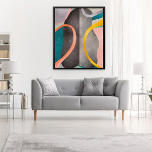 Asymmetric Ellips - Luxury Wall Art