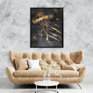 Aureate Drift - Luxury Wall Art