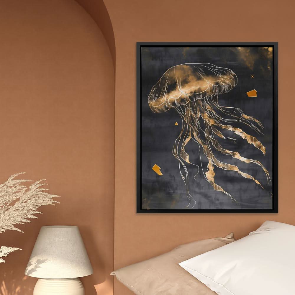 Aureate Drift - Luxury Wall Art