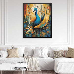 Aurora of the Peacock - Luxury Wall Art