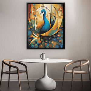 Aurora of the Peacock - Luxury Wall Art