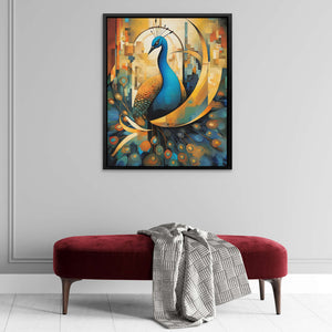 Aurora of the Peacock - Luxury Wall Art