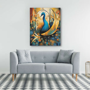 Aurora of the Peacock - Luxury Wall Art