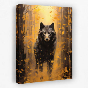 Aurum Wolf - Luxury Wall Art