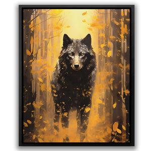 Aurum Wolf - Luxury Wall Art