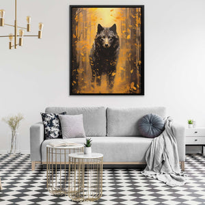 Aurum Wolf - Luxury Wall Art