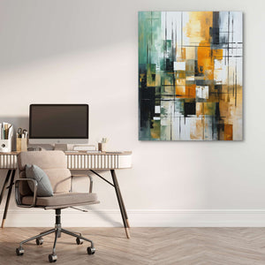 Autumn Checkers - Luxury Wall Art