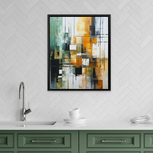 Autumn Checkers - Luxury Wall Art