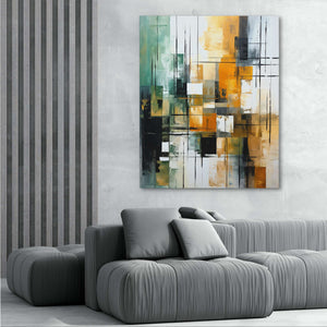 Autumn Checkers - Luxury Wall Art