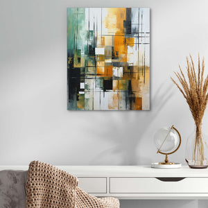 Autumn Checkers - Luxury Wall Art