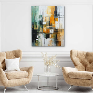 Autumn Checkers - Luxury Wall Art