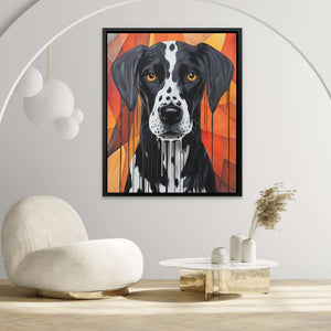 Autumn Dalmatian - Luxury Wall Art