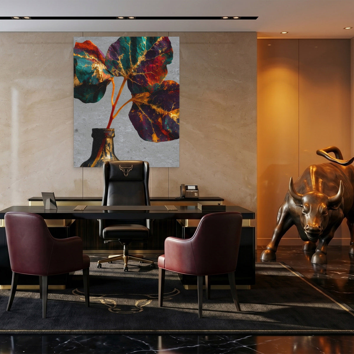 Autumn Leaf Decay - Luxury Wall Art