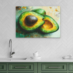 Avocado Split - Luxury Wall Art