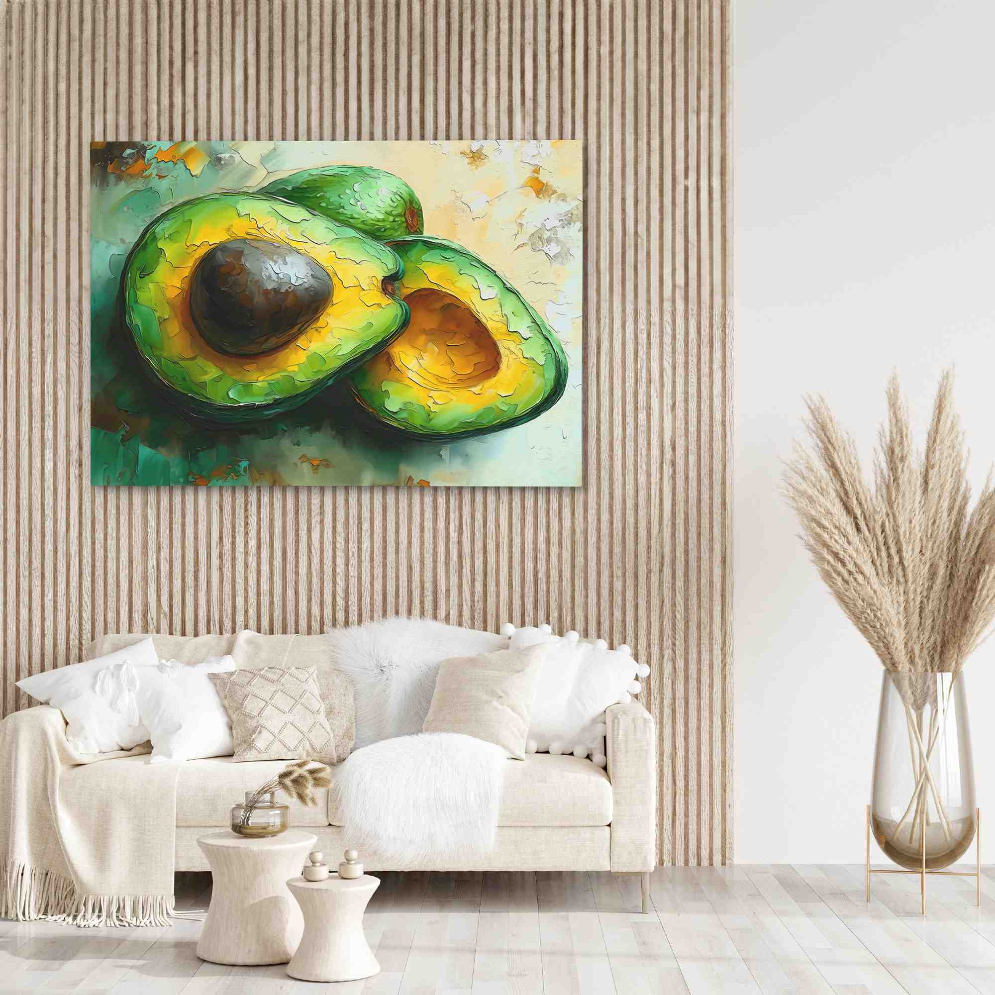 Avocado Split - Luxury Wall Art