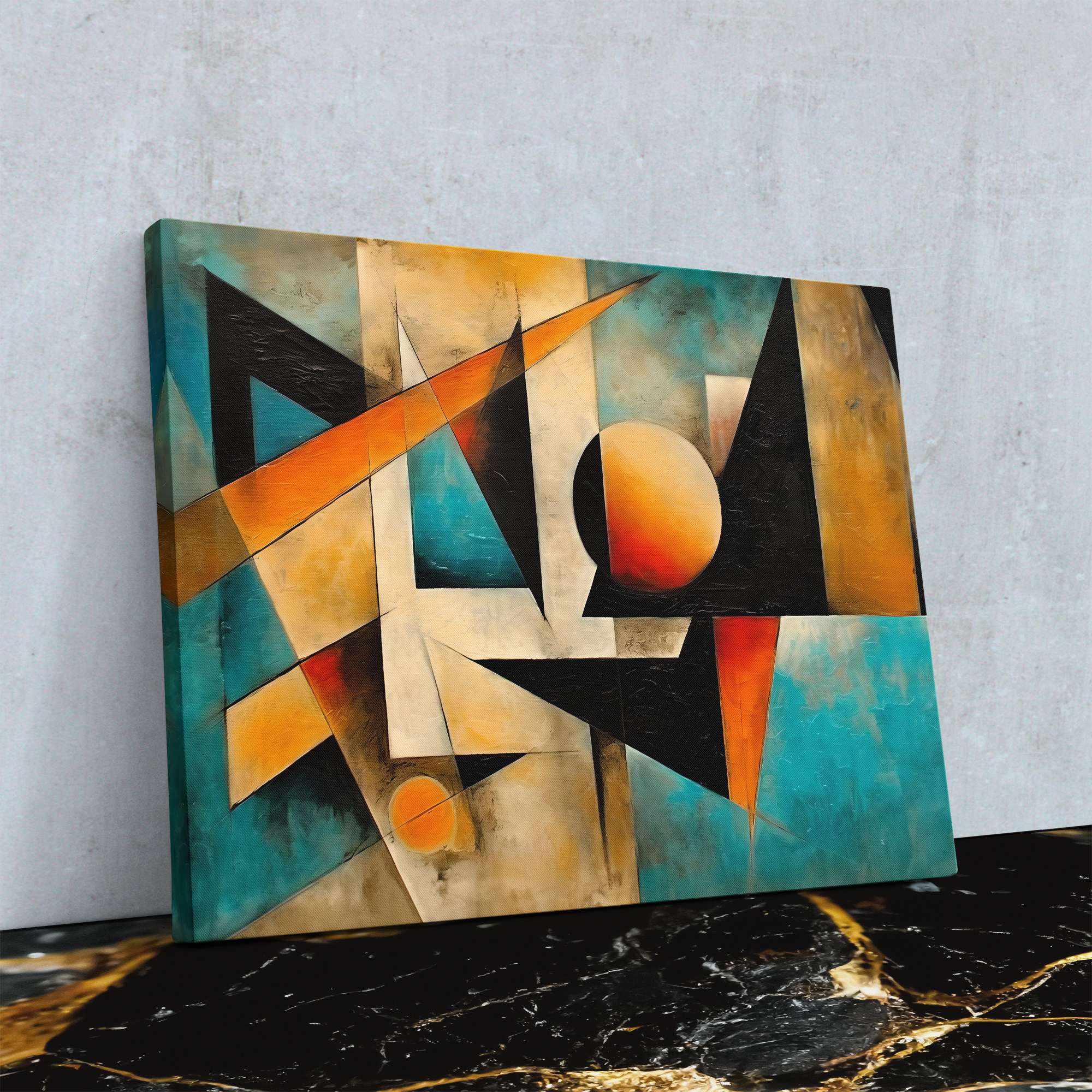 Azul Chaos - Luxury Wall Art