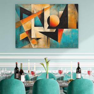 Azul Chaos - Luxury Wall Art