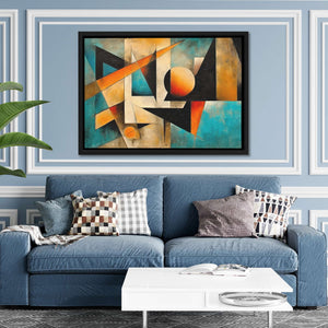 Azul Chaos - Luxury Wall Art