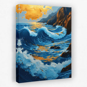 Azul Coastal Bliss - Luxury Wall Art