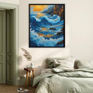 Azul Coastal Bliss - Luxury Wall Art