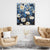 Azure Blossoms - Luxury Wall Art