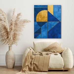 Azure Equilibrium - Luxury Wall Art