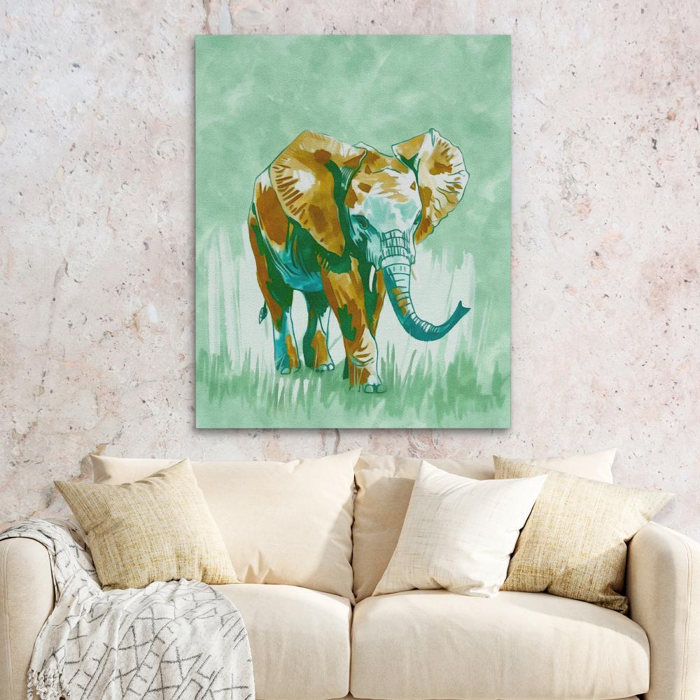 Baby Elephant - Luxury Wall Art