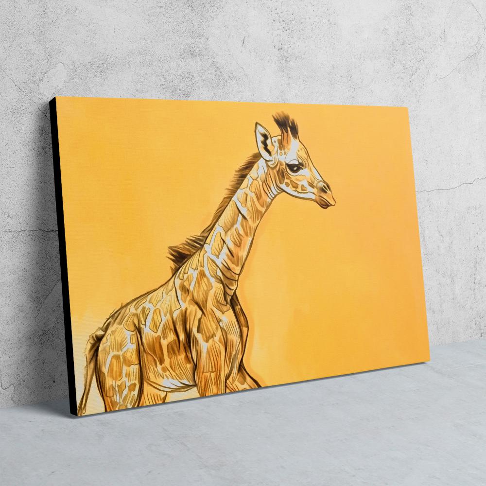 Baby Giraffe - Luxury Wall Art