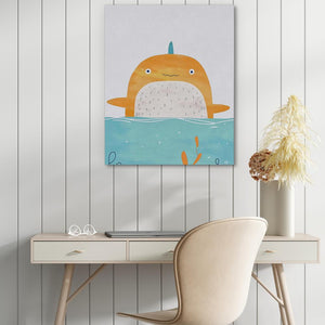 Baby Narwhal - Luxury Wall Art